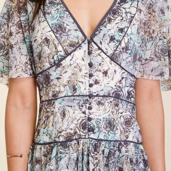 NWT FREE PEOPLE PERFECT DREAM FLORAL DRESS 6 - Picture 4 of 4